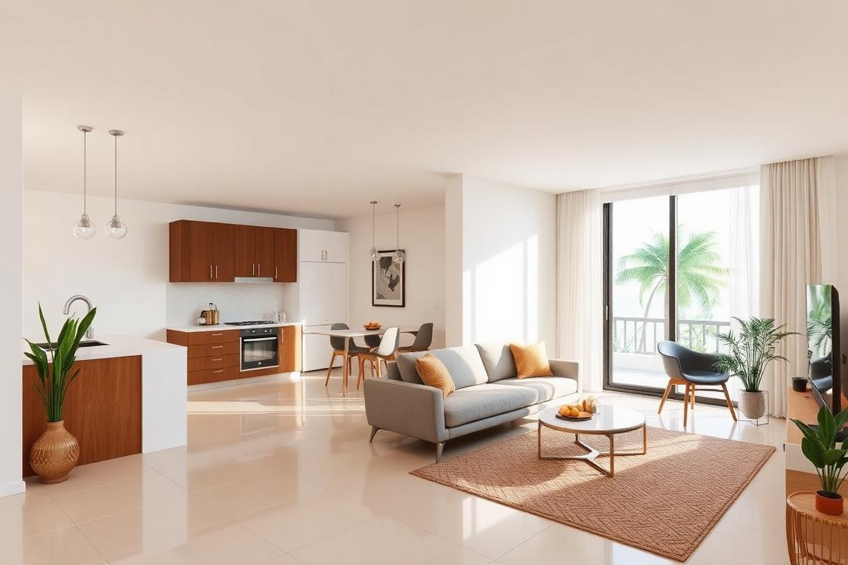 Apartamento en renta — Apartamento amueblado en renta
