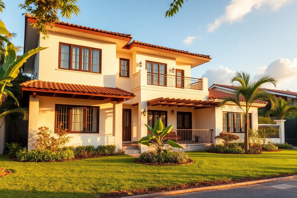 Asesoría inmobiliaria a una familia frente a una vivienda